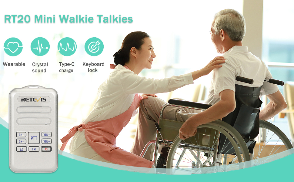 small walkie talkies