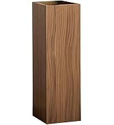HOMSFOU Umbrella Stand Wood Umbrella Holder Farmhouse Umbrella Bucket Square Wooden Umbrella Hold...
