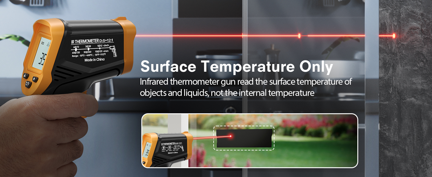 Infrared Thermometer Gun