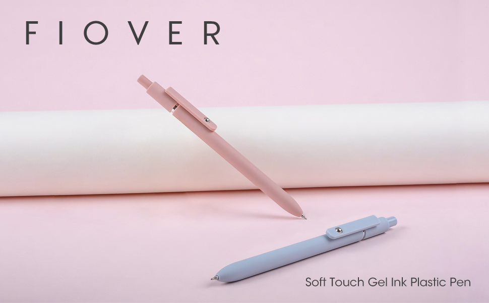 6Pcs 0.5mm Pens Fine Point Smooth Writing Pen