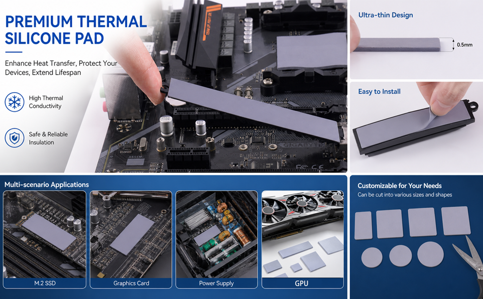 High-Performance GPU Focused Heat Dissipation