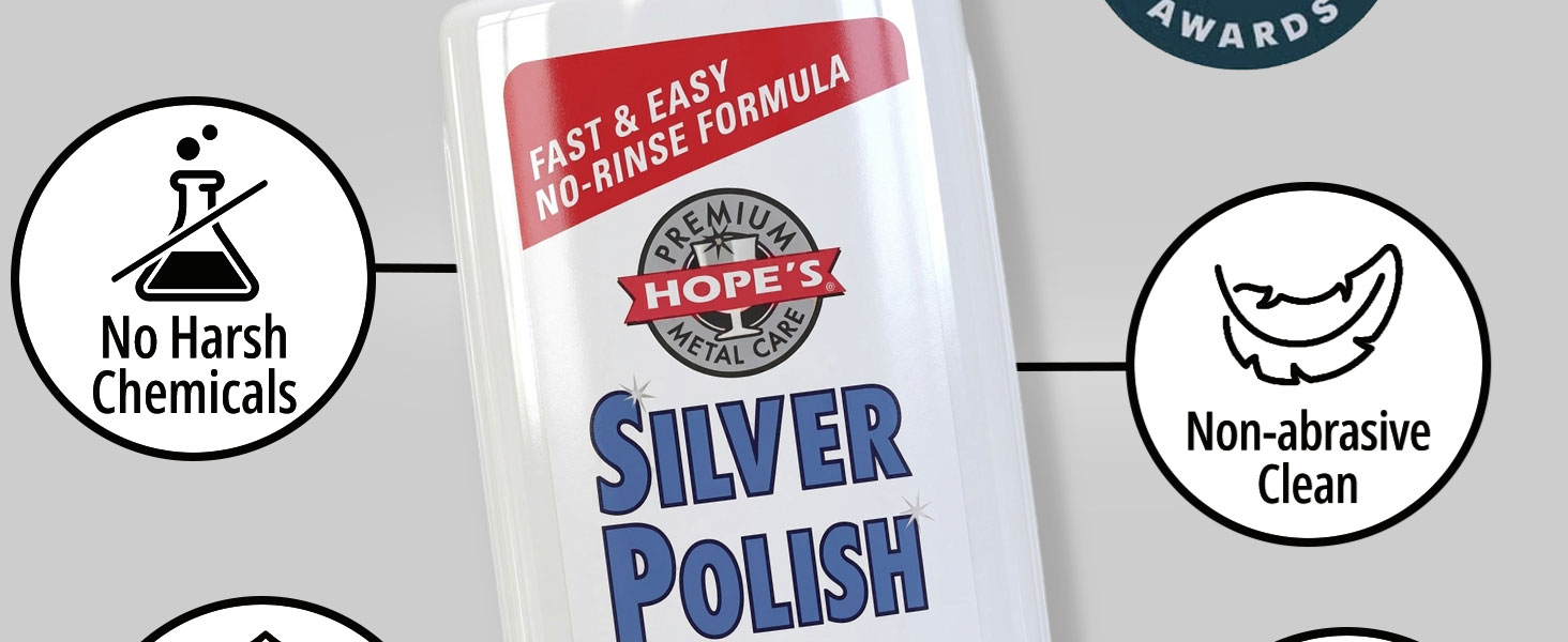 silver polish tarnish remover cleaner jewelry silverware metal restore shine cream antique cleaner