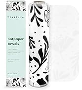 Earthly Co. Reusable Paper Towels - 10 Pack - Cloth Paper Towels Reusable Washable - Roll of Reus...