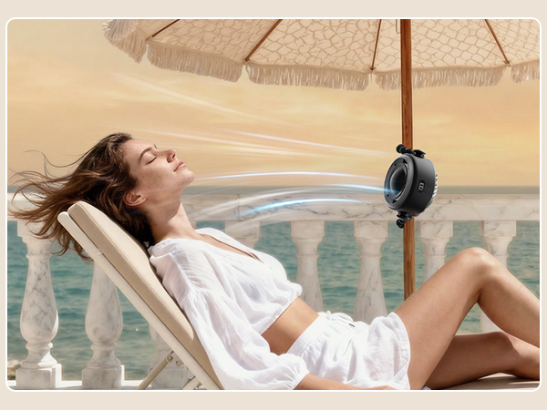stroller fan rechargeable