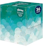 Kleenex Professional Facial Tissue, Bulk (21270), 2-Ply, White, Upright Cube Boxed Format, Design...