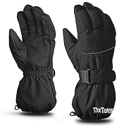 ThxToms Kids Warm Gloves Winter Waterproof Snow Gloves for Ourdoor Sports, Toddler Bulky Ski Glov...