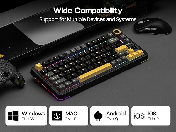 EA75 MAX Wireless Mechanical Keyboard