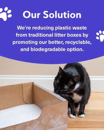 cat litter disposable box leak-proof silica crystal clumping odor control low dust natural plant