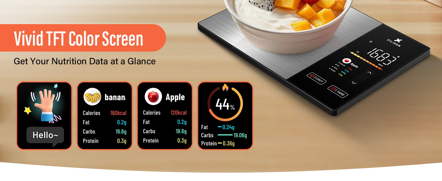 EILISON smart kitchen scale