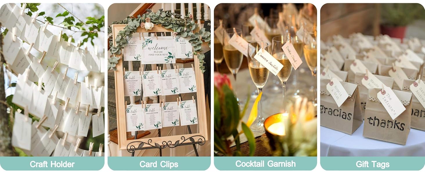 Mini Wooden Colored clothespins for Dry Laundry on Clothesline, Bag Clips, Crafts, Photos