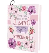 CRASPIRE Flower Stretchable Book Cover Butterfly Words Washable Reusable Large Nylon Book Protect...