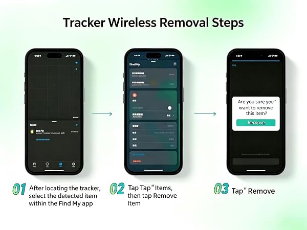 Tracker Wireless Removal Steps
