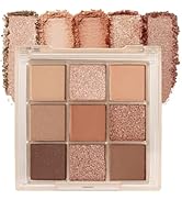 CAKAILA 9 Colors Colorful Eyeshadow Palette Makeup,Rose Gold Brown Nude Matte Shimmer Neutral Eye...