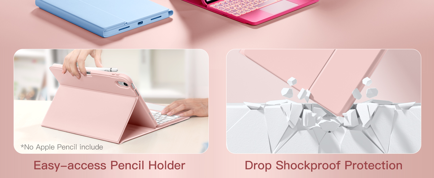 ipad case with keyboard 10th generation