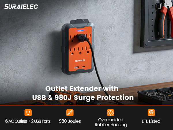 Multi Plug Wall Outlets