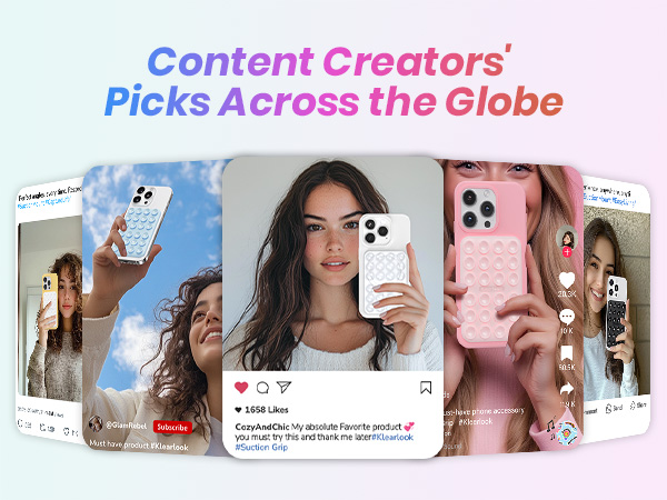 magnetic suction cup phone mount