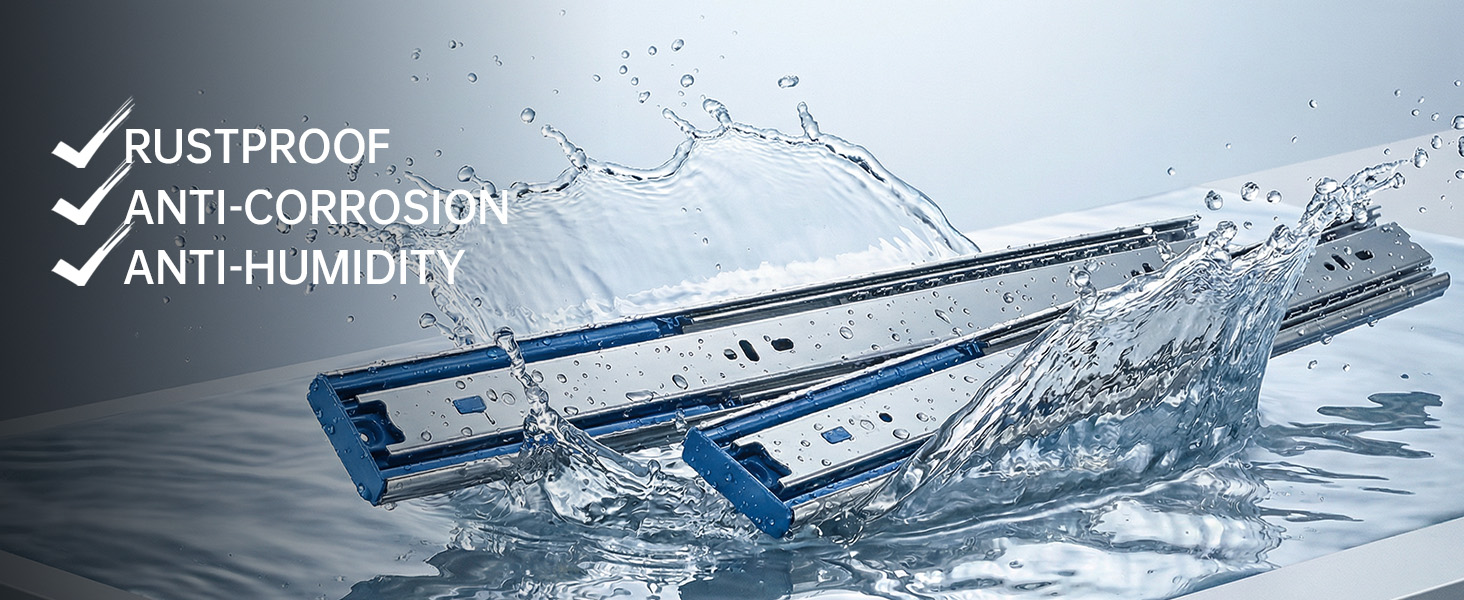 High-quality waterproof and rust-proof material guide rails