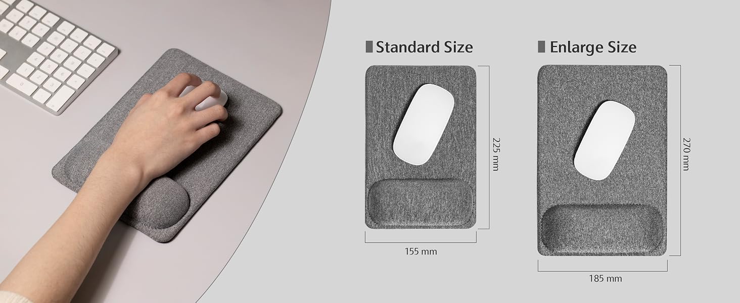 compact & large Mouse pad
