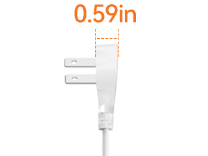 2 prong surge protector