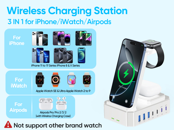 iphone charger station