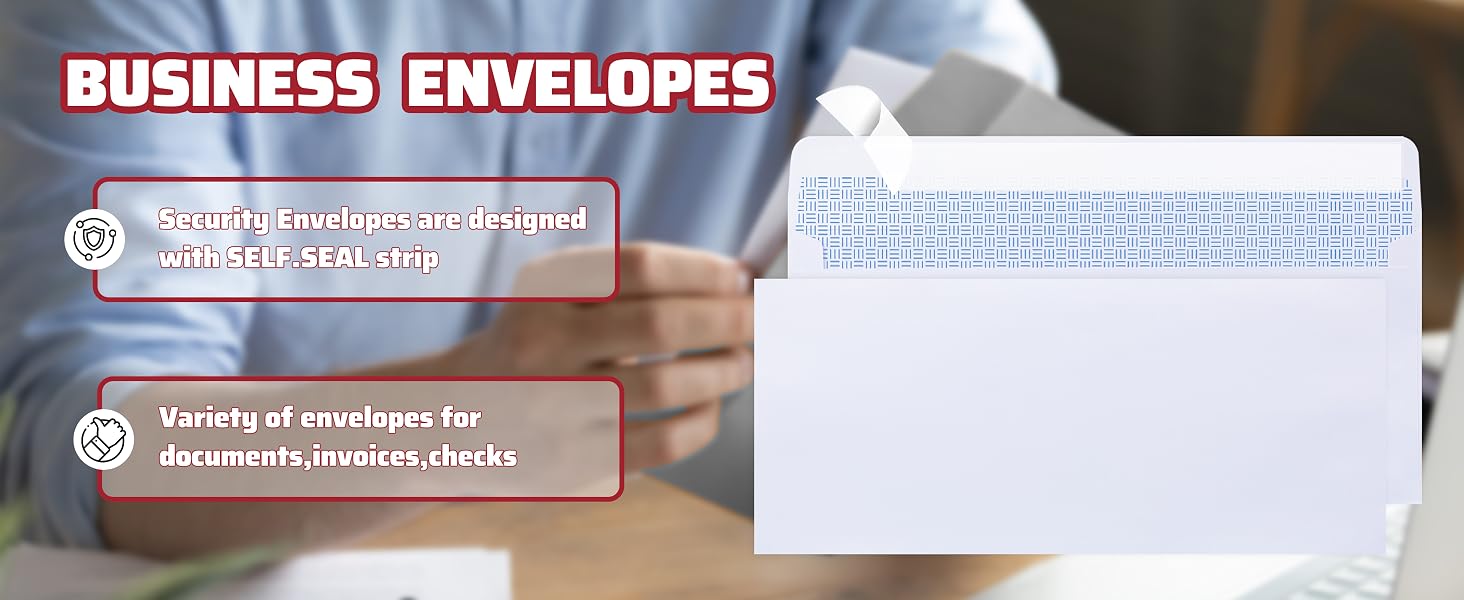 #10 Letter Size Mailing Envelopes