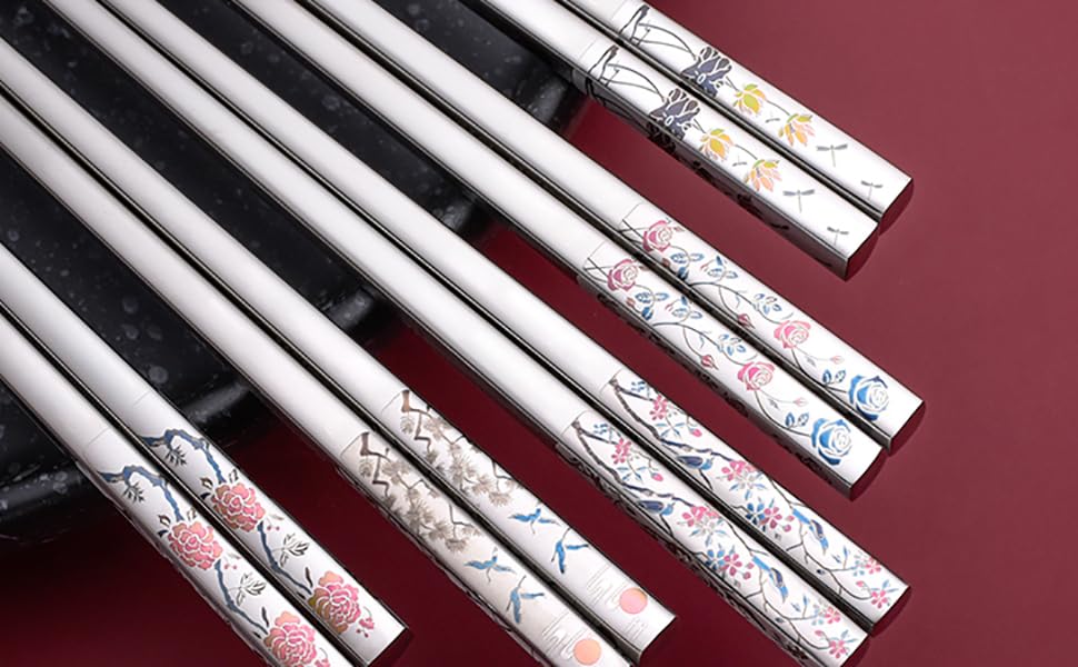 CATHYLIFE 316 Stainless Steel Chopsticks