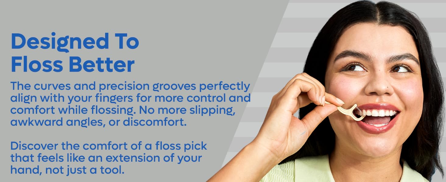 All natural dental floss picks made from gluten free straw wheat.