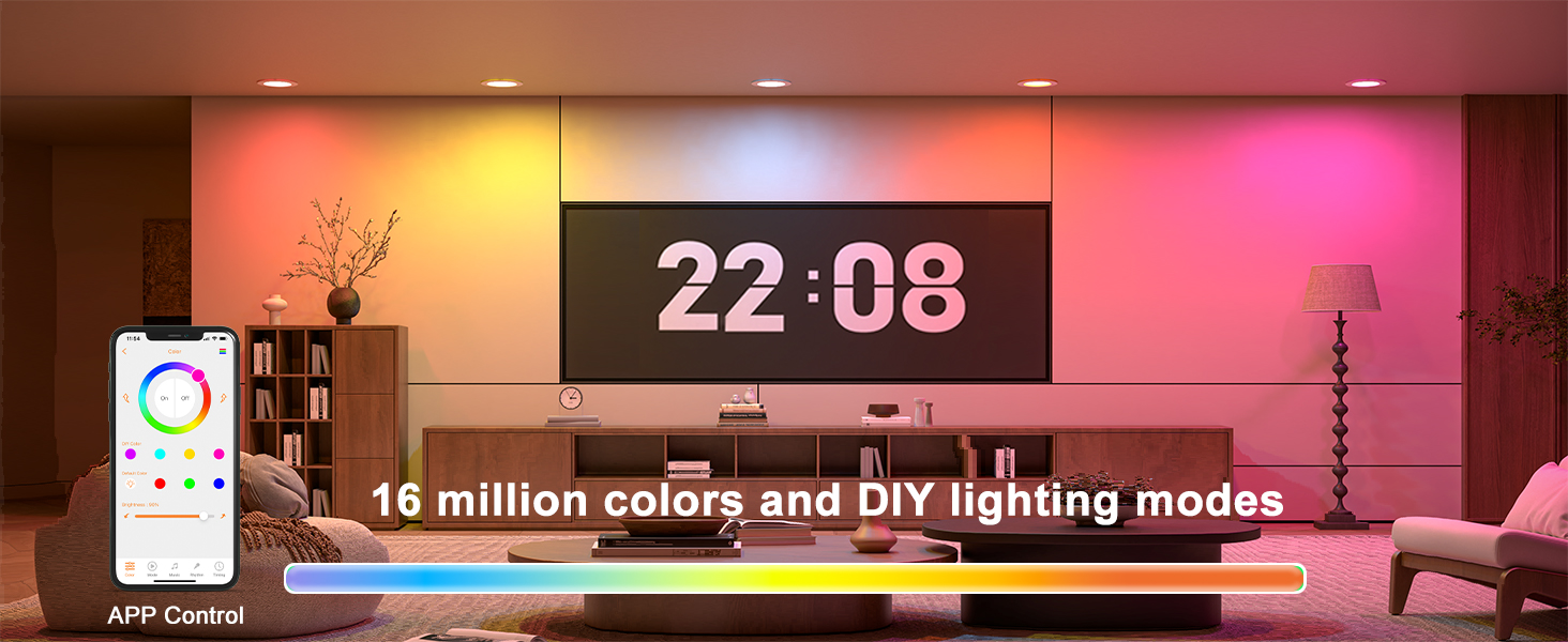 smart recessed lighting
