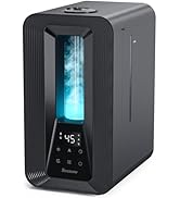 BREEZOME 6L Humidifiers for Bedroom, Cool Mist Top Fill Humidifier with Aroma Diffuser, Humidista...