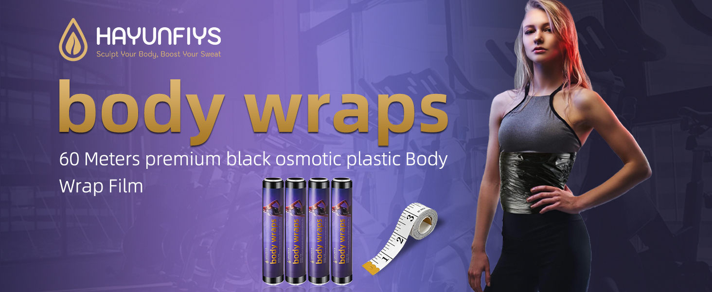 60 Meters premium black osmotic plastic Body Wrap Film
