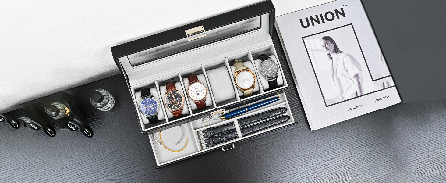 Watch Box with Drawer