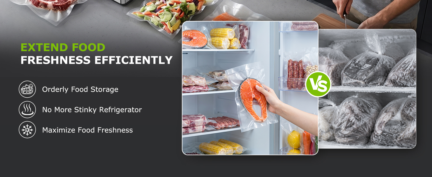 Bonsenkitchen Vacuum Sealer for Food