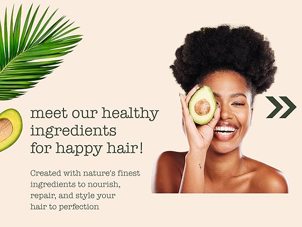 Sauce Beauty Guacamole Collection with natural ingredients to nourish, repair, and style hair