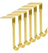 Doitory Christmas Stocking Holder Hanger,4 or 6 Pack Stocking Holders for Fireplace and Mantle fo...