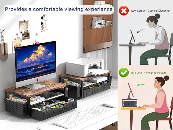 monitor stand for desk