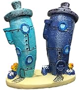 Penn-Plax Spongebob Bikini Bottom Homes Aquarium Ornament | Great Decoration Look for Your Tank