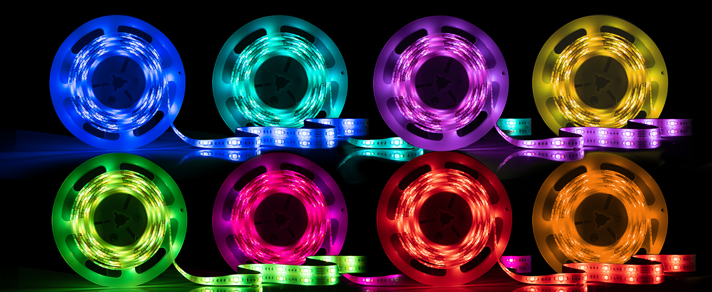 Home Improvement LED strip lights for bedroom smart led strip lights neon strip light rgb lights