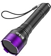 365NM UV Blacklight Flashlight, Professional 4-Core High-Intensity Filtered LED, High Capacity of...