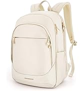LIGHT FLIGHT Travel Laptop Backpack for Women, 15.6 Inch Anti Theft Backpack with USB Charging Ho...