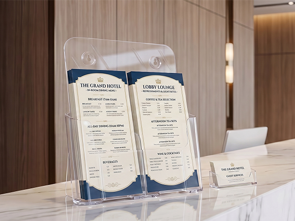 rack card holder