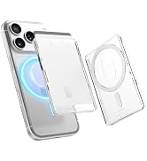 elago Clear Magnetic Wallet for iPhone | Compatible with MagSafe, Secure Phone Card Holder, Durab...