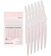 Eyebrow Razor for Women, 12 Pcs Dermaplaning Tool for Face Professional, Face Razor for Women Fac...