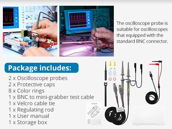 High Input Impedance (X10 Range)