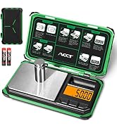 ACCT Precision Pocket Scale, 200gx0.01g Jewelry Gram Scale, Digital Food Scale with LCD Display, ...