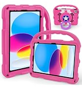 Riaour Kids Case for iPad A16 11 Inch 2025 (11th Gen) & iPad 10th Generation (10.9" 2022), Duty M...