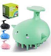 Scalp Massager Hair Growth Shampoo Brush, Silicone Scalp Scrubber Shower Scalp Brush for Hair, He...