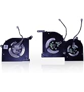 Lzcdelyxiao GPU+CPU Cooling Fan Compatible with MSI WS66 GS66 Stealth 10UE 10UG 10UH, 10SD 10SF 1...