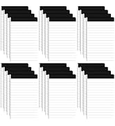 24 Pack White Note Pads Small Notepad 3x5 in Pocket Notepad Mini Notepads | 3x5 Memo Pad Server L...