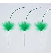 Sofolor Interactive Cat Toys Replacement Feather Wand for P43 (3 Pcs), Only Accessories