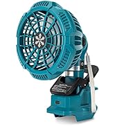 Taingwei Portable Clip on Fan for Makita 18v Battery,Battery Powered Stroller Fan with 3 Energy E...